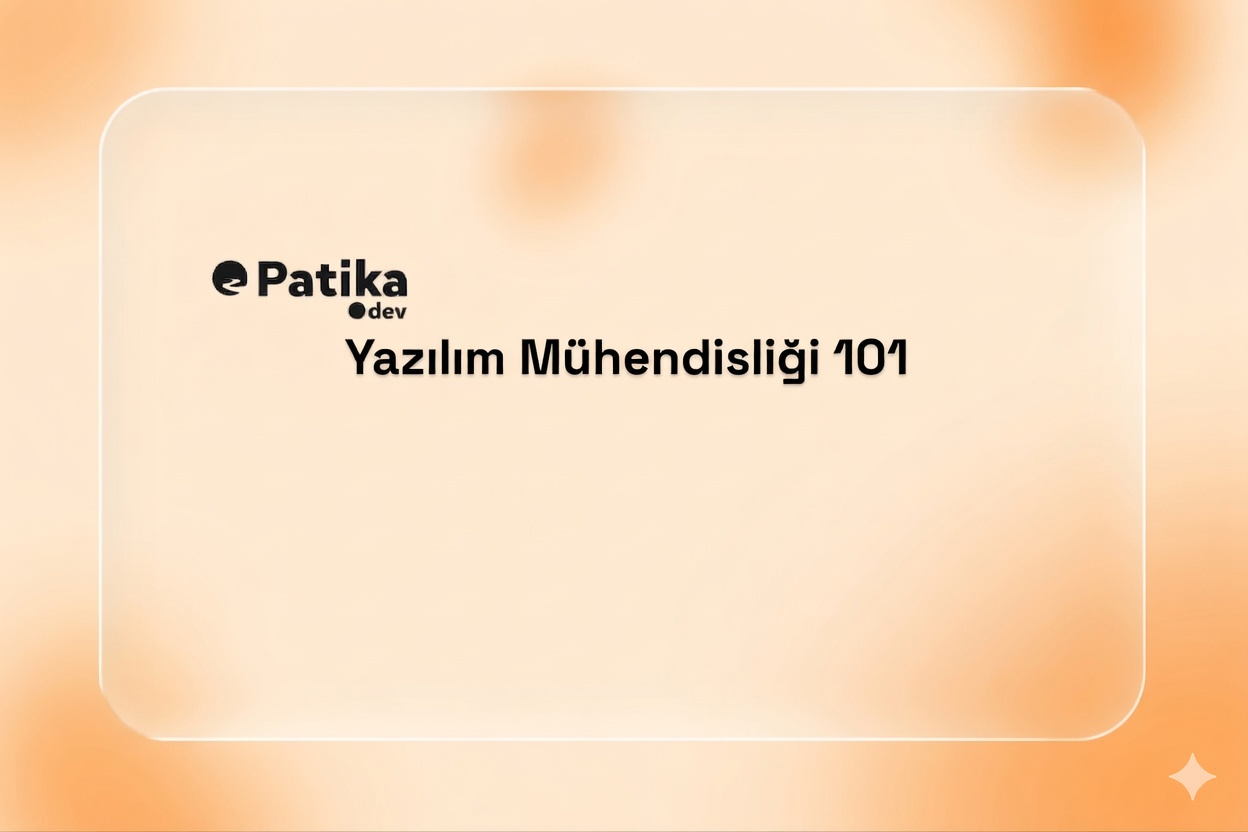 Yazılım Mühendisliği 101