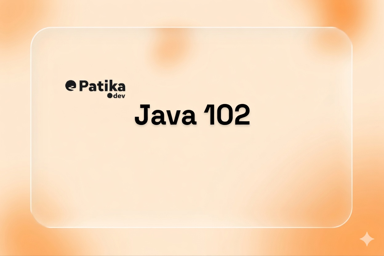 Java 102