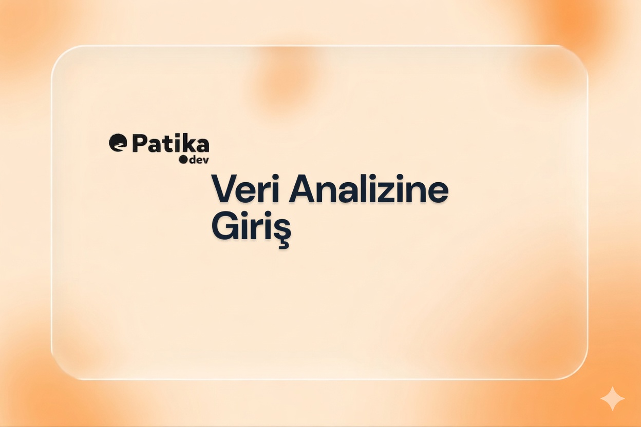 Veri Analizine Giriş
